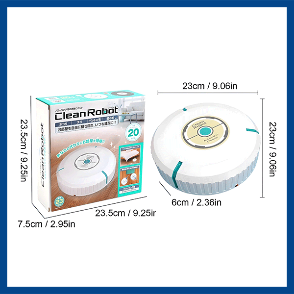 CLEANSWEEP™ المكنسة الروبوت الذكية