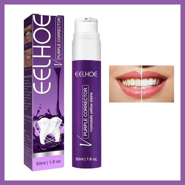 EELHOE™- purple corrector معجون أسنان أرجواني