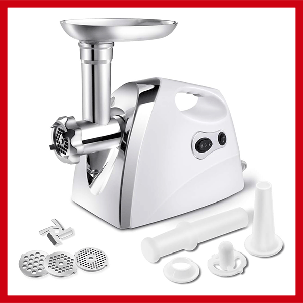 مفرمة اللحم الكهربائية المنزلية