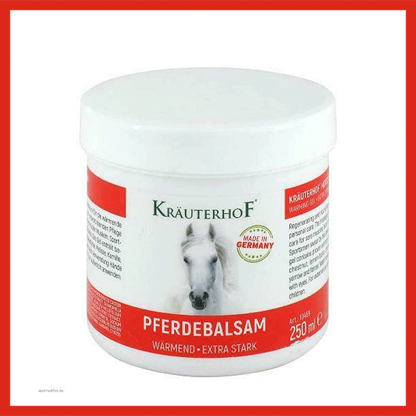 Kräuterhof Pferdebalsam Wärmend Extra Stark – كريم كراوتيرهوف لتدفئة العضلات القوي (بلسم الخيول)