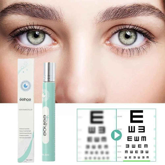 Eelhoe Vision Enhance Roller - سيروم ومحسن رؤية بالبكرة الدوارة | لعلاج إجهاد العين ومشكلات الإبصار