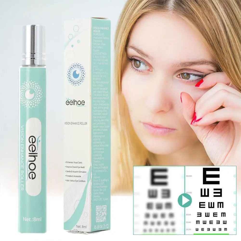 Eelhoe Vision Enhance Roller - سيروم ومحسن رؤية بالبكرة الدوارة | لعلاج إجهاد العين ومشكلات الإبصار