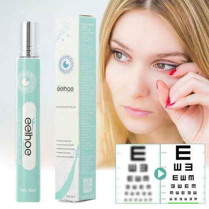 Eelhoe Vision Enhance Roller - سيروم ومحسن رؤية بالبكرة الدوارة | لعلاج إجهاد العين ومشكلات الإبصار