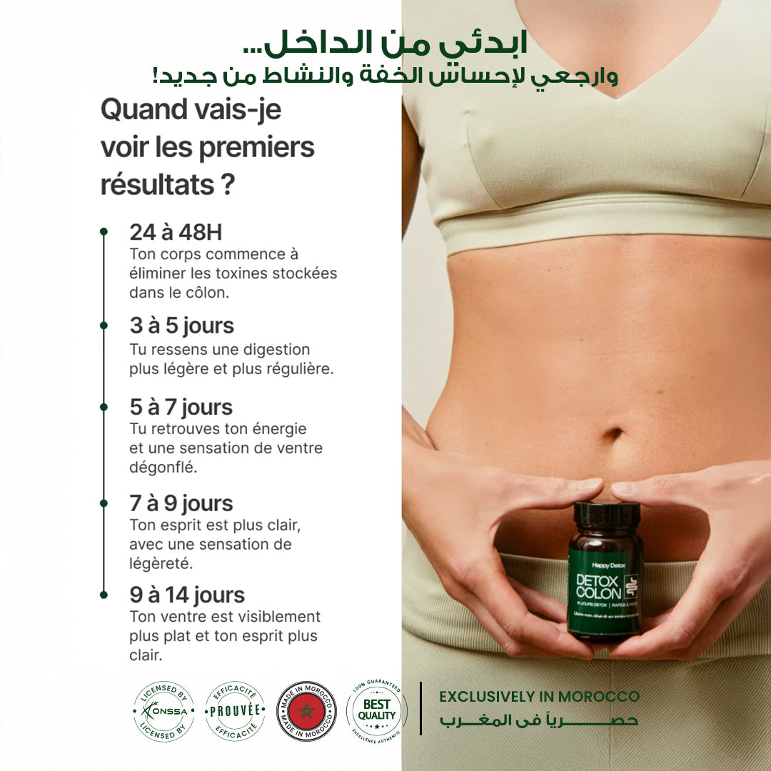 Detox Côlon 14 Jours - Happy Detox