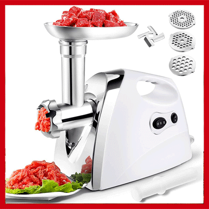 مفرمة اللحم الكهربائية المنزلية