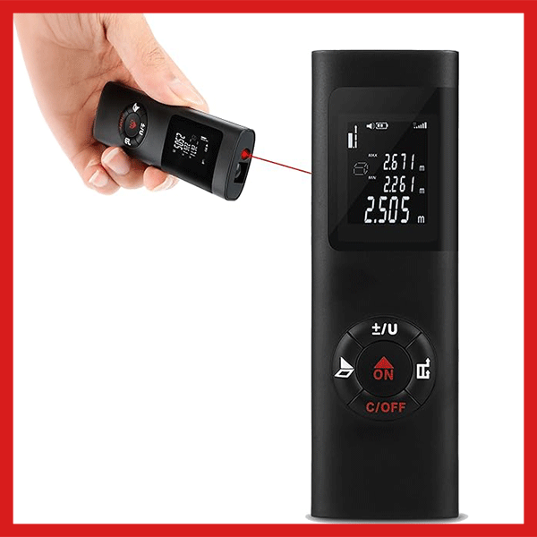 LASERMEASURE™ المقياس الإكتروني الليزري
