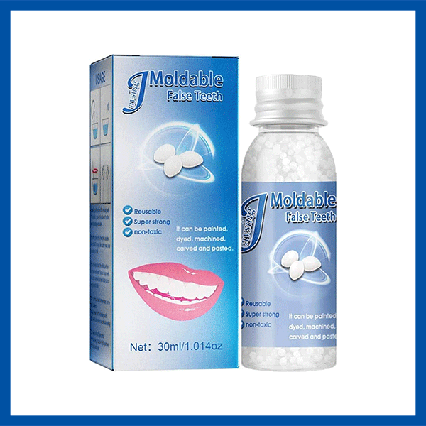 MOLDABLE TEETH™ حبيبات إصلاح الأسنان فوريا