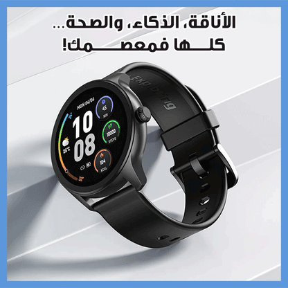 Oraimo Smart Watch - Black - ساعة ذكية بلوتوث للرجال والنساء من اورايمو
