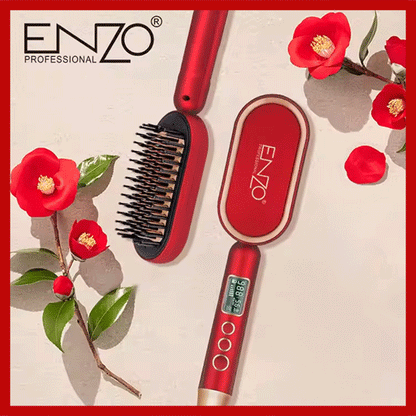 ENZO™ فرشاة تجفيف وتصفيف الشعر 2 في 1