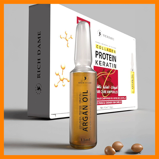 أمبولات العناية بالشعر بالبروتين والكيراتين – Protein Keratin Hair Care Ampoules