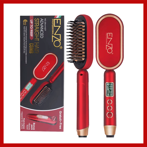 ENZO™ فرشاة تجفيف وتصفيف الشعر 2 في 1
